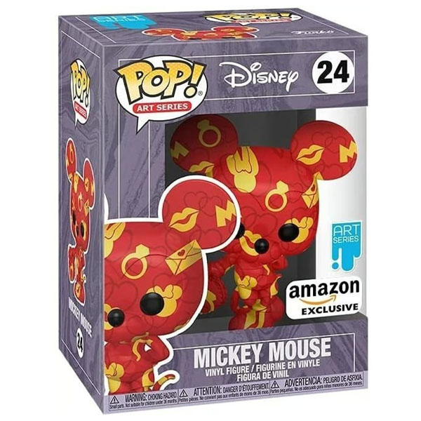 Funko POP #24 Art Series Disney Mickey Mouse Exclusive Figure